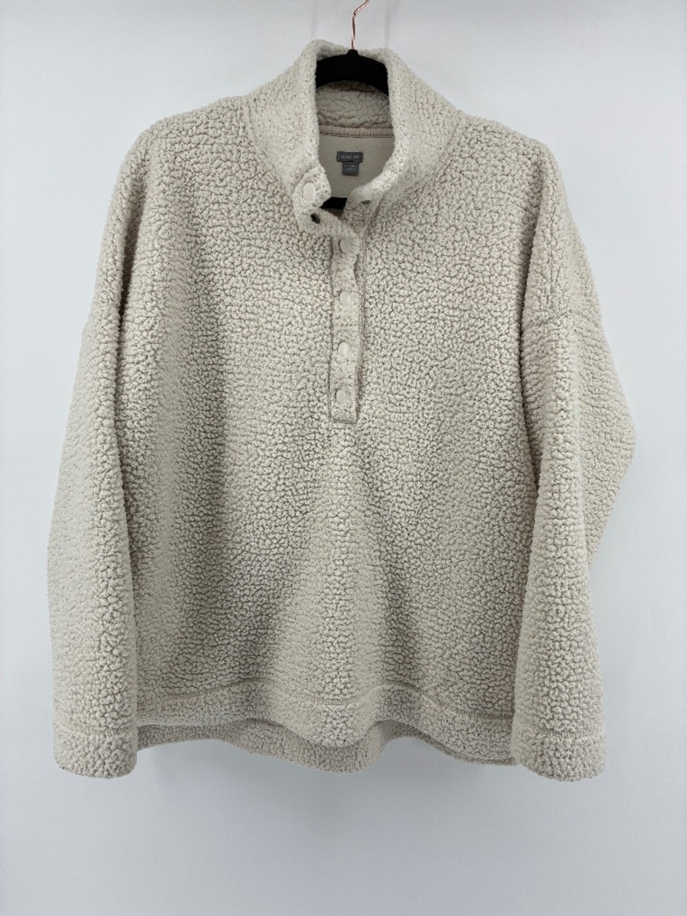 MASSIVE $10 SALE MASSIVE $10 SALE Cozy Cream Sherpa Pullover Sweater